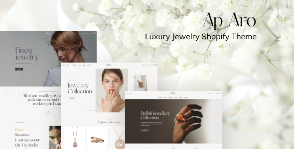 Ap Aro – Jewelry Store Shopify Theme