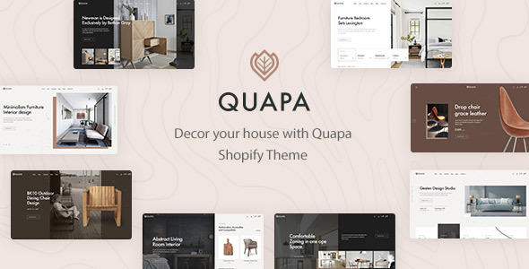 Quapa - Home Decor And Furniture Shopify Theme