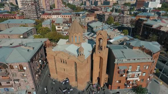 Church Of St. Sargis In The City Of Yerevan (Surb Sargis)