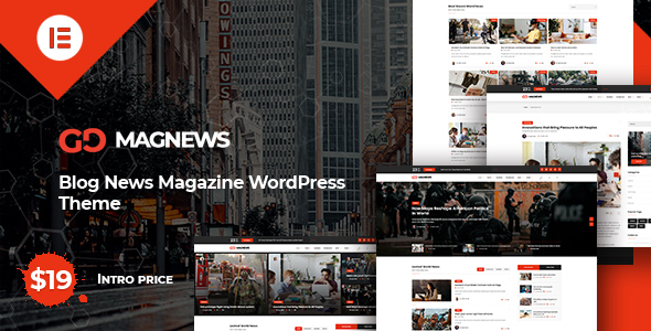 Gmag – Blog News Magazine WordPress Theme