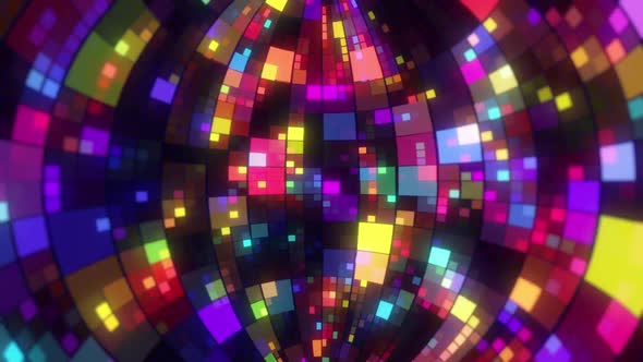 Inside Disco Ball Holidays Vj Loop