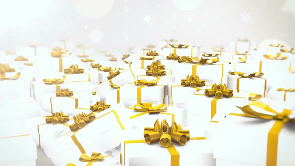 Christmas Gifts Background