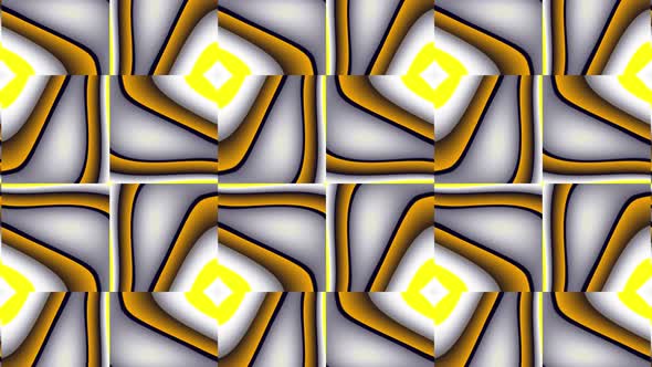 Animated Oranges Colorful Geometric Square Digital Gradient Background