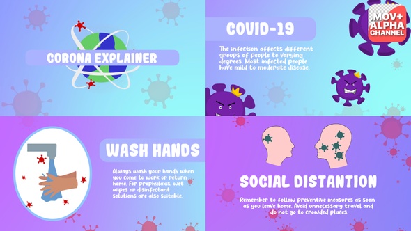 Coronavirus Explainer | Motion Graphics