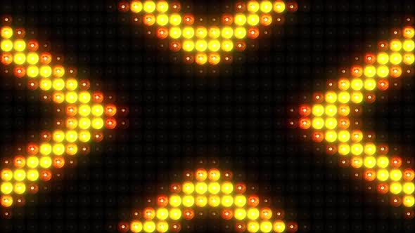 Flashing Lights Wall VJ Stage Background Loop alt