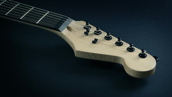 Guitar Neck Revealed Under Silk alt