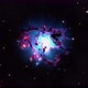 Nebula Surrounded by Stars in Space 4k - VideoHive Item for Sale
