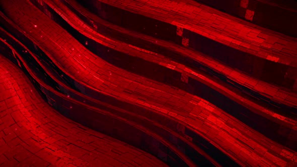 Dark Red Motion Techno Surface