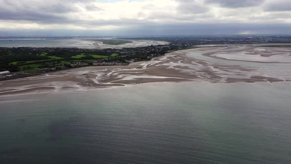 Aerial View of Howth Harbour and Village, Ireland