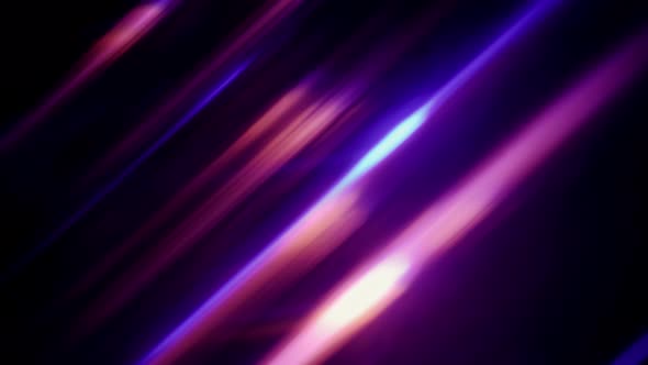 Movement of Pink and Blue Rays in Space. Reflection Diamond Abstract Light Background. Colourful alt