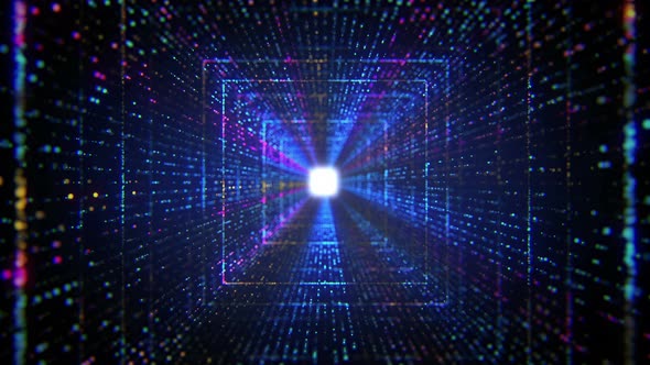 Technology Tunnel 4k  alt