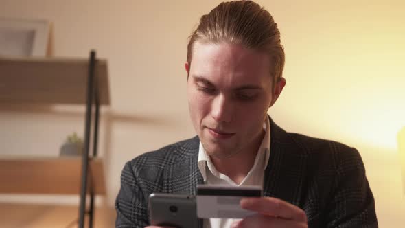 Banking Problem Declined Payment Man Credit Card alt