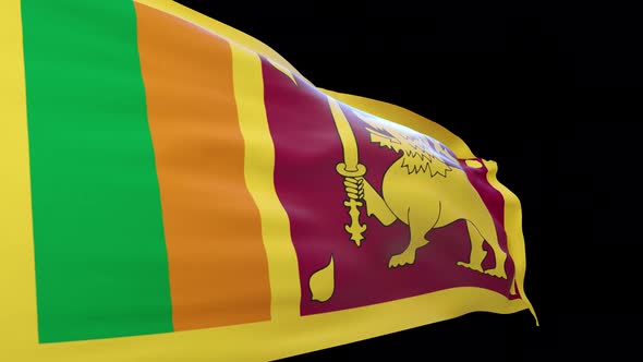 Sri Lanka Flag Alpha alt