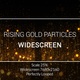 Rising Gold Particles Loop Widescreen - VideoHive Item for Sale