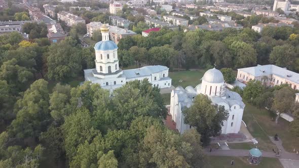 The Savior Transfiguration Cathedral Church in Chernihiv, Ukraine