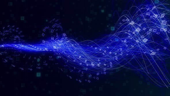 Digital Line Data Information 4K alt