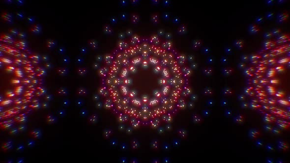 Neon Mandala Audio Beat React