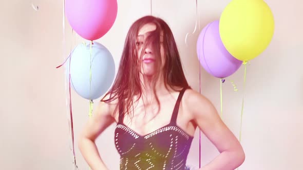 Sexy woman dancing alt