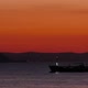 Oil Tanker Passing by at Sunset - VideoHive Item for Sale