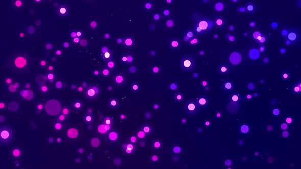 Abstract Background Beautiful Glowing Particles Dust Floating alt