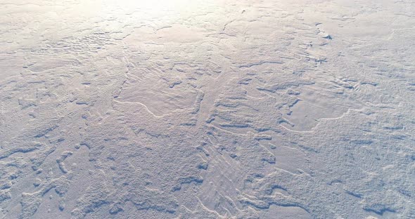 Snow Field Aerial 1