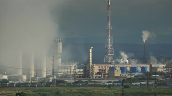 Oil and Gas Refinery Plant alt