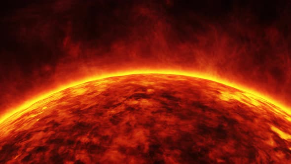 Concept 3-U1 View of the Realistic Sun from Space alt