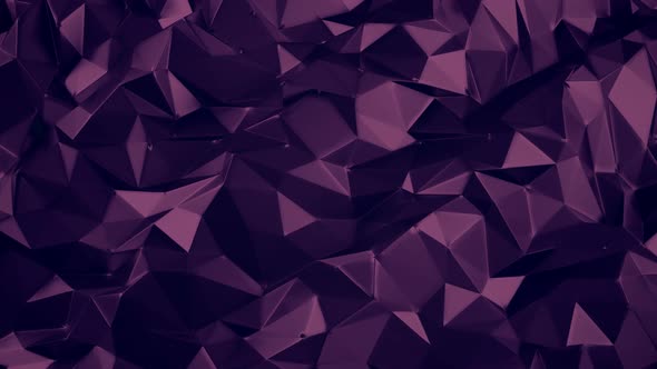 3d Low Poly Crystal Texture Purple Background alt