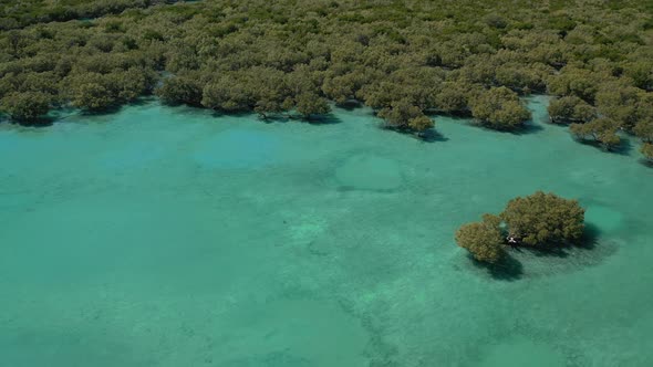 Cape Keraudren Wetlands, Western Australia 4K Aerial Drone
