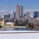 Cinemagraph of Clouds Over Denver Skyline and City Park - VideoHive Item for Sale