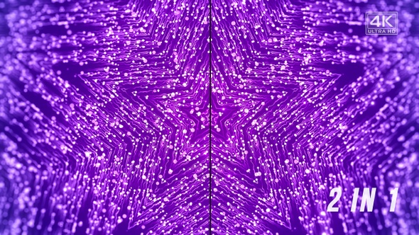 Star - Purple Particles