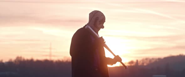 Evil Man on a Field alt