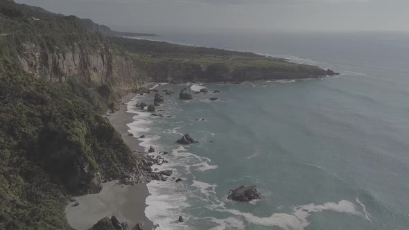 New Zealand West Coast aerial
