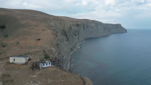 Rocky Coast of Crimea and the Black Sea