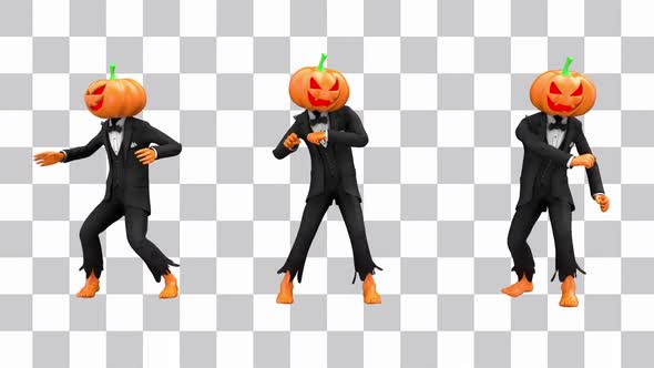 Pumpkin Head Dancing Twist alt