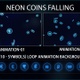 Neon Coins - VideoHive Item for Sale