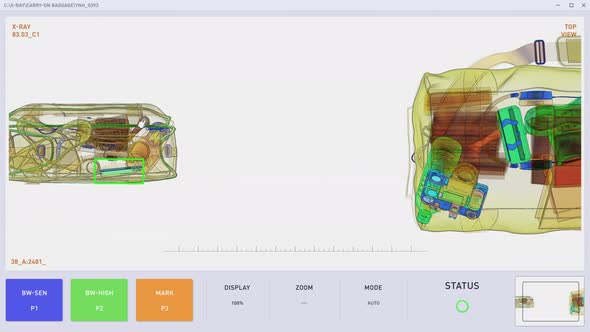X-Ray Scanning System Analyses Bags In Real Time To Detect Prohibited Items alt