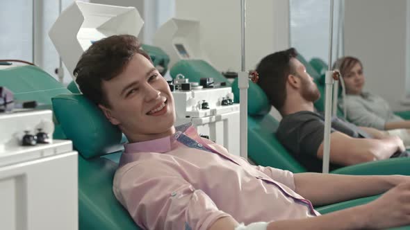 Happy Blood Donor alt