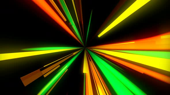 Colorful glowing line abstract background