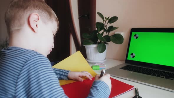 Distance Education Online Learning Lesson Concept alt