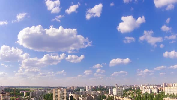 White Clouds over the City