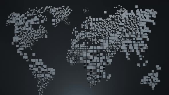 the pixel map of the world is falling apart and going alt