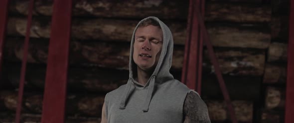 Athlete at Night alt