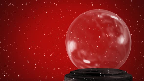 Empty snow globe alt