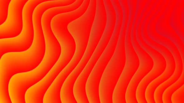 Orange Smooth Liquid Waves alt