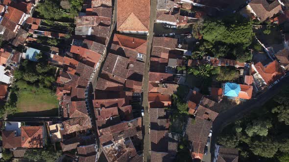 Ouro Preto City in Minas Gerais Brazil