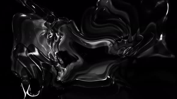 Background Silver Color Oily Marble Liquid Animation alt