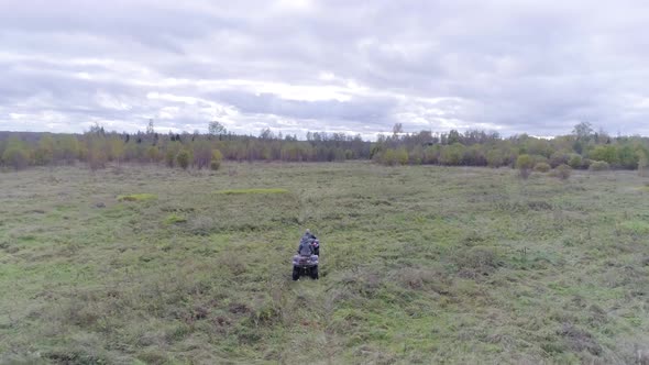 Riding a Quad Bike