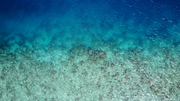 Romantic texture of tropical coastline beach by clear sea with sand background in sunlight alt