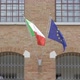Flag of Italy and Flag of Europe - VideoHive Item for Sale